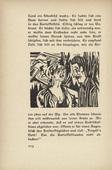 Ernst Ludwig Kirchner. As Josua Grübler Found his Way: Josua and Priska (Wie Josua Grübler seinen Weg fand: Josua und Priska) (in-text plate, page 214) from  Neben der Heerstrasse (Off the Main Road). 1923