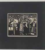 Vasily Kandinsky. The Women in the Woods (Les Femmes aux Bois) from Xylographs (Xylographies). 1909 (executed 1907)