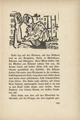 Ernst Ludwig Kirchner. Altwinkel: The Cursing Winkler (Altwinkel: Der fluchende Winkler) (headpiece, page 249) from Neben der Heerstrasse (Off the Main Road). 1923