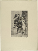Lovis Corinth. Perseus and Andromeda (Perseus und Andromeda) from Classical Legends (Antike Legenden). 1919