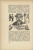 Ernst Ludwig Kirchner. The Peace Apostle: Werner Gütikofer (Der Friedensapostel: Werner Gütikofer) (in-text plate, page 336) from Neben der Heerstrasse (Off the Main Road). 1923