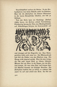Ernst Ludwig Kirchner. The Peace Apostle: The Riot (Der Friedensapostel: Aufruhr) (in-text plate, page 422) from Neben der Heerstrasse (Off the Main Road). 1923