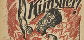 Max Pechstein. Title page from the pamphlet An alle Künstler! (To All Artists!). 1919
