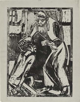 Christian Rohlfs. Return of the Prodigal Son (Rückkehr des verlorenen Sohnes). (1916)