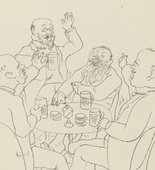 George Grosz. Plate 52 from Ecce Homo. 1922-1923 (reproduced drawings and watercolors executed 1915-22)