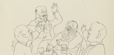 George Grosz. Plate 52 from Ecce Homo. 1922-1923 (reproduced drawings and watercolors executed 1915-22)