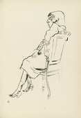 George Grosz. Plate 53 from Ecce Homo. 1922-1923 (reproduced drawings and watercolors executed 1915-22)