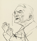 George Grosz. Plate 54 from Ecce Homo. 1922-1923 (reproduced drawings and watercolors executed 1915-22)