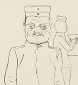 George Grosz. Plate 55 from Ecce Homo. 1922-1923 (reproduced drawings and watercolors executed 1915-22)
