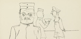 George Grosz. Plate 55 from Ecce Homo. 1922-1923 (reproduced drawings and watercolors executed 1915-22)