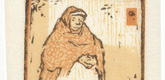 Emil Orlik. Market Woman (Marktweib) from Small Woodcuts (Kleine Holzschnitte). 1920 (prints executed 1896-1899)