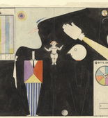 Oskar Schlemmer. The Figural Cabinet (Das figurale Kabinett). (1922)