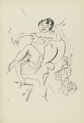 George Grosz. Plate 56 from Ecce Homo. 1922-1923 (reproduced drawings and watercolors executed 1915-22)