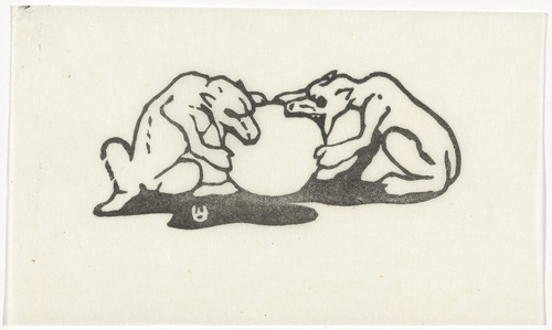 Emil Orlik. Problem from Small Woodcuts (Kleine Holzschnitte). 1920 (prints executed 1896-1899)
