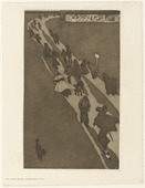 Eugen Kirchner. November (plate, facing page 216) from the periodical Pan, vol. II, no. 3 (Oct-Nov-Dec 1896). (1896)