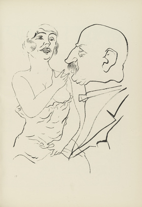 George Grosz. Plate 57 from Ecce Homo. 1922-1923 (reproduced drawings and watercolors executed 1915-22)