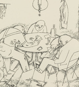 George Grosz. Plate 58 from Ecce Homo. 1922-1923 (reproduced drawings and watercolors executed 1915-22)