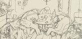 George Grosz. Plate 58 from Ecce Homo. 1922-1923 (reproduced drawings and watercolors executed 1915-22)