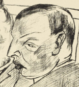 Max Beckmann. The Disillusioned II (Die Enttäuschten II) from the portfolio Trip to Berlin 1922 (Berliner Reise 1922). 1922