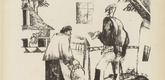 Jean-Emile Laboureur. Rural Couple (Ländliches Paar) (plate, after p. 462) from Jahrbuch der jungen Kunst, vol. 5 (1924). 1924