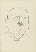 George Grosz. Plate 59 from Ecce Homo. 1922-1923 (reproduced drawings and watercolors executed 1915-22)