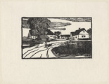 Emil Orlik. The Wheelbarrower (Karrenschieber) from Small Woodcuts (Kleine Holzschnitte). 1920 (prints executed 1896-1899)