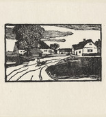 Emil Orlik. The Wheelbarrower (Karrenschieber) from Small Woodcuts (Kleine Holzschnitte). 1920 (prints executed 1896-1899)