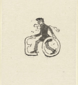 Emil Orlik. Ex Libris E. O. 1897 from Small Woodcuts (Kleine Holzschnitte). 1920 (prints executed 1896-1899)