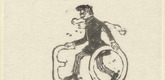Emil Orlik. Ex Libris E. O. 1897 from Small Woodcuts (Kleine Holzschnitte). 1920 (prints executed 1896-1899)