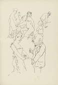George Grosz. Plate 61 from Ecce Homo. 1922-1923 (reproduced drawings and watercolors executed 1915-22)