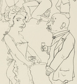 George Grosz. Plate 61 from Ecce Homo. 1922-1923 (reproduced drawings and watercolors executed 1915-22)