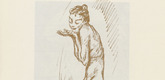 Georg Gelbke. Dancing Nude (Tanzender Akt) (plate, preceding p. 41) from Künstler abseits vom Wege. 10 Jahre deutscher Kunst in der Provinz. 1918