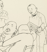 George Grosz. Plate 62 from Ecce Homo. 1922-1923 (reproduced drawings and watercolors executed 1915-22)
