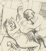 George Grosz. Plate 63 from Ecce Homo. 1922-1923 (reproduced drawings and watercolors executed 1915-22)