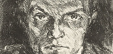 Max Beckmann. Self-Portrait (Selbstbildnis). (1911)