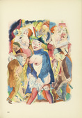 George Grosz. Plate XIII from Ecce Homo. 1922-1923 (reproduced drawings and watercolors executed 1915-22)