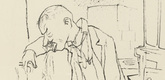 George Grosz. Plate 65 from Ecce Homo. 1922-1923 (reproduced drawings and watercolors executed 1915-22)