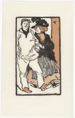 Emil Orlik. From London (Aus London) from Small Woodcuts (Kleine Holzschnitte). 1920 (prints executed 1896-1899)