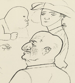 George Grosz. Plate 66 from Ecce Homo. 1922-1923 (reproduced drawings and watercolors executed 1915-22)