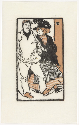 Emil Orlik. From London (Aus London) from Small Woodcuts (Kleine Holzschnitte). 1920 (prints executed 1896-1899)