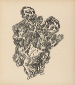 René Beeh. Ursula (plate 4) from Gottfried Keller-Bilderbuch. Zum Hundertsten Geburtstag Gottfried Kellers. 1914