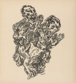 René Beeh. Ursula (plate 4) from Gottfried Keller-Bilderbuch. Zum Hundertsten Geburtstag Gottfried Kellers. 1914