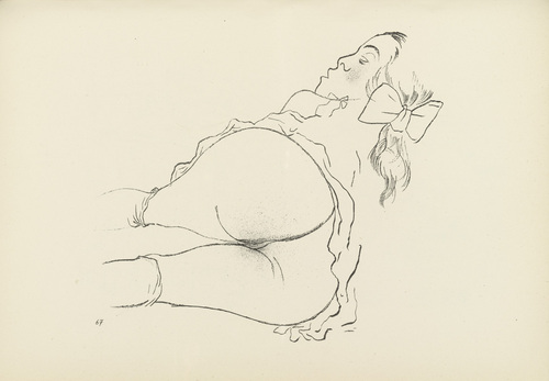 George Grosz. Plate 67 from Ecce Homo. 1922-1923 (reproduced drawings and watercolors executed 1915-22)
