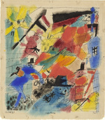 Lyonel Feininger. Euphoric Victory (Siegesrausch). 1918
