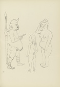 George Grosz. Plate 60 from Ecce Homo. 1922-1923 (reproduced drawings and watercolors executed 1915-22)