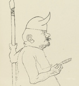 George Grosz. Plate 60 from Ecce Homo. 1922-1923 (reproduced drawings and watercolors executed 1915-22)