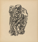 René Beeh. Ursula (plate 5) from Gottfried Keller-Bilderbuch. Zum Hundertsten Geburtstag Gottfried Kellers. 1914