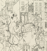 George Grosz. Plate 68 from Ecce Homo. 1922-1923 (reproduced drawings and watercolors executed 1915-22)