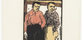 Emil Orlik. Dutch Boys (Holländische Buben) from Small Woodcuts (Kleine Holzschnitte). 1920 (prints executed 1896-1899)