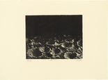 Otto Dix. Crater Field near Dontrien, Lit by Flares (Trichterfeld bei Dontrien, von Leuchtkugeln erhellt) fromThe War (Der Krieg). (1924)